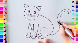 Con mèo vẽ